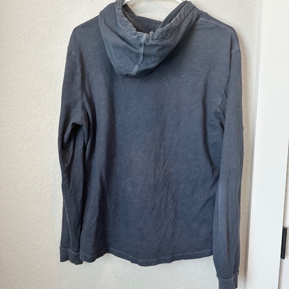 Men’s Marine Layer Navy Blue 100% Cotton Lightweight Hoodie Sweatshirt - Size S - Picture 5 of 6